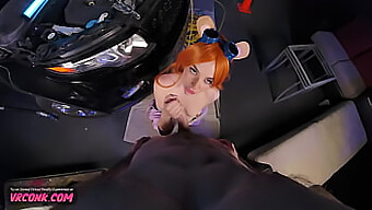 Gadget Hackwrench De Demi Hawks Cosplay Dans Un Porno Vr Avec Chevauchée En Pov Et Éjaculation Interne