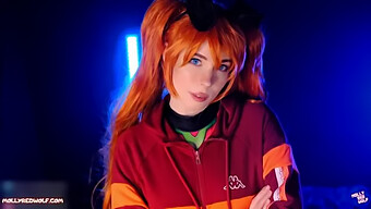 Evangelion Asuka Langley Mendapatkan Creampie Oral Dan Vaginanya - Molly Red Wolf