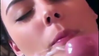 Amateur Girl Gets Her Face Fucked And Covered In Cum