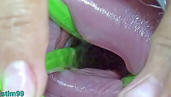 Japanese Mature Woman'S Cervix Penetration With Sex Toys