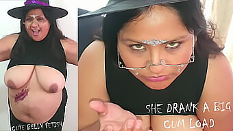 Big Tits And Cum Swallowing For A Fun And Sexy Halloween