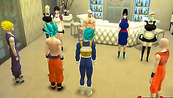 La Parodie Porno De Dragon Ball Z Met En Vedette Une Femme De Ménage Chaude Et Une Punition Pour Les Femmes Infidèles