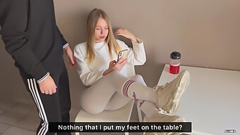 Teenage Girlfriend Rebels Against Authority And Receives Punishment In The Kitchen