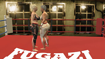 Mature Women Fight Hard In Underground 3d Fight Club