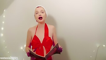 Rebeccaxhot Is Here To Bring Some Festive Cheer With Her Big Bouncing Boobs.