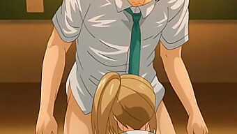 Blonde Anime Girl Gets Her Pussy Pounded By Her Teacher